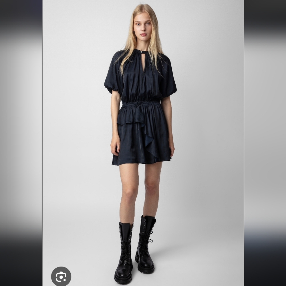 Zadig & Voltaire Navy Mini Dress